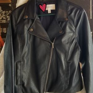 NWOT Deep Navy moto jacket